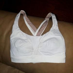 Lululemon White Sports Bra
